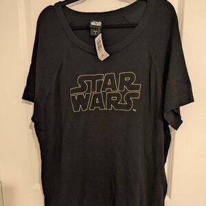 TORRID NWT Lucas Star Wars Short Sleeve Sweater Top 3X